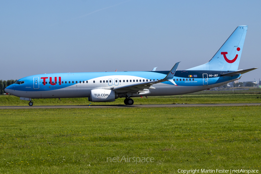 TUI Airlines Belgium Boeing 737-8K5 (OO-JEF) | Photo 489168