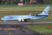 TUI Airlines Belgium Boeing 737-8K5 (OO-JEF) at  Dusseldorf - International, Germany