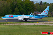 TUI Airlines Belgium Boeing 737-8K5 (OO-JEF) at  Friedrichshafen, Germany