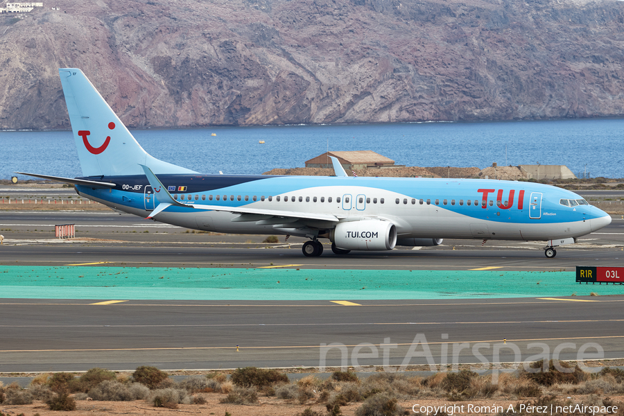 TUI Airlines Belgium Boeing 737-8K5 (OO-JEF) | Photo 502253