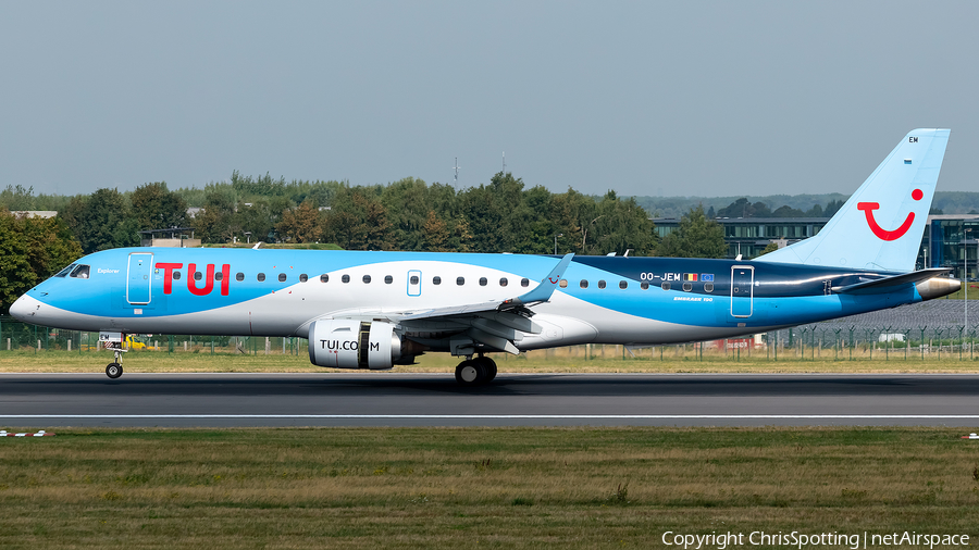 TUI Airlines Belgium Embraer ERJ-190STD (ERJ-190-100STD) (OO-JEM) | Photo 280888