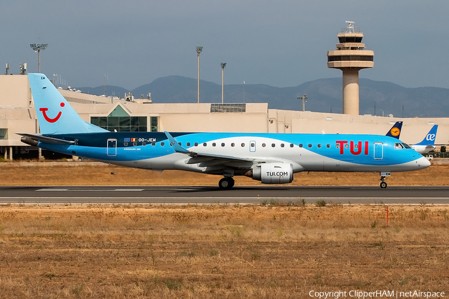 TUI Airlines Belgium Embraer ERJ-190STD (ERJ-190-100STD) (OO-JEM) | Photo 266805