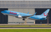 Jetairfly Boeing 737-8K5 (OO-JPT) at  Dusseldorf - International, Germany