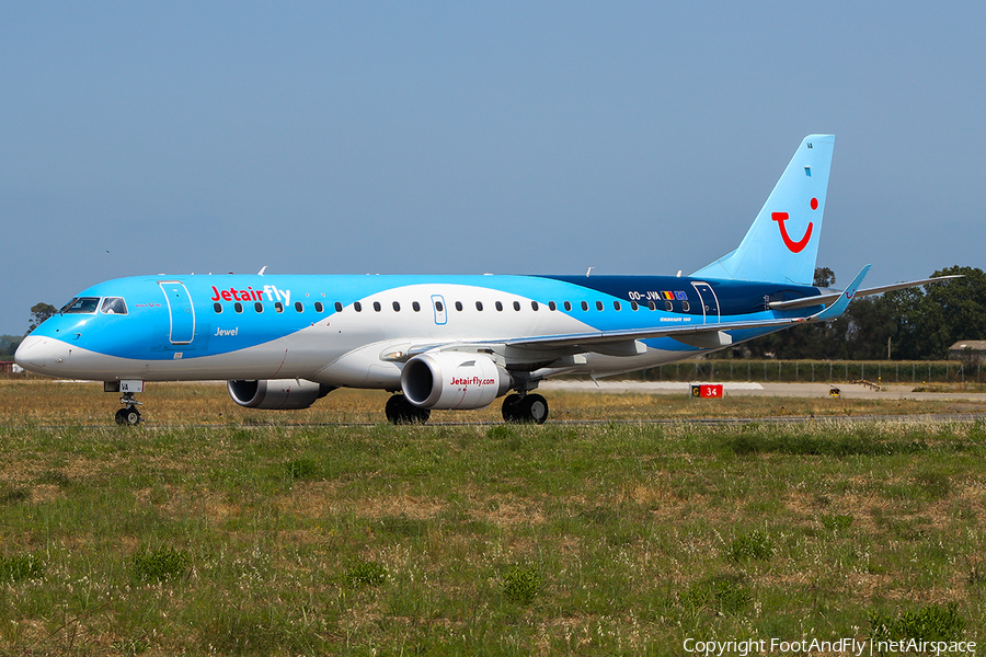 Jetairfly Embraer ERJ-190STD (ERJ-190-100STD) (OO-JVA) | Photo 118468