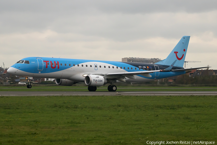 Jetairfly Embraer ERJ-190STD (ERJ-190-100STD) (OO-JVA) | Photo 195296