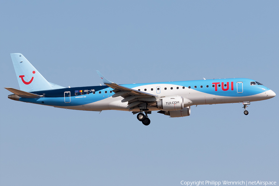 TUI Airlines Belgium Embraer ERJ-190STD (ERJ-190-100STD) (OO-JVA) | Photo 328803