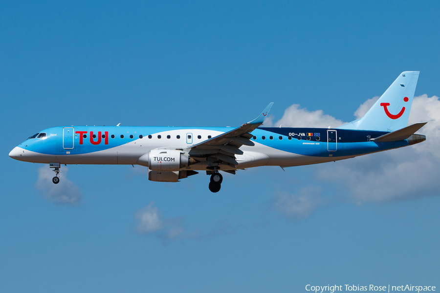 TUI Airlines Belgium Embraer ERJ-190STD (ERJ-190-100STD) (OO-JVA) | Photo 349939
