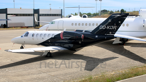Abelag Aviation Cessna 525A Citation CJ2+ (OO-KOR) at  Cascais Municipal - Tires, Portugal
