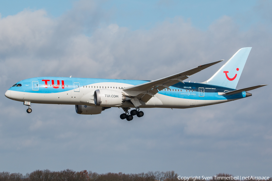 TUI Airlines Belgium Boeing 787-8 Dreamliner (OO-LOE) | Photo 438998