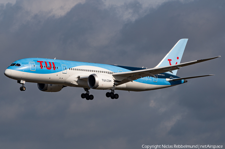 TUI Airlines Belgium Boeing 787-8 Dreamliner (OO-LOE) | Photo 439024