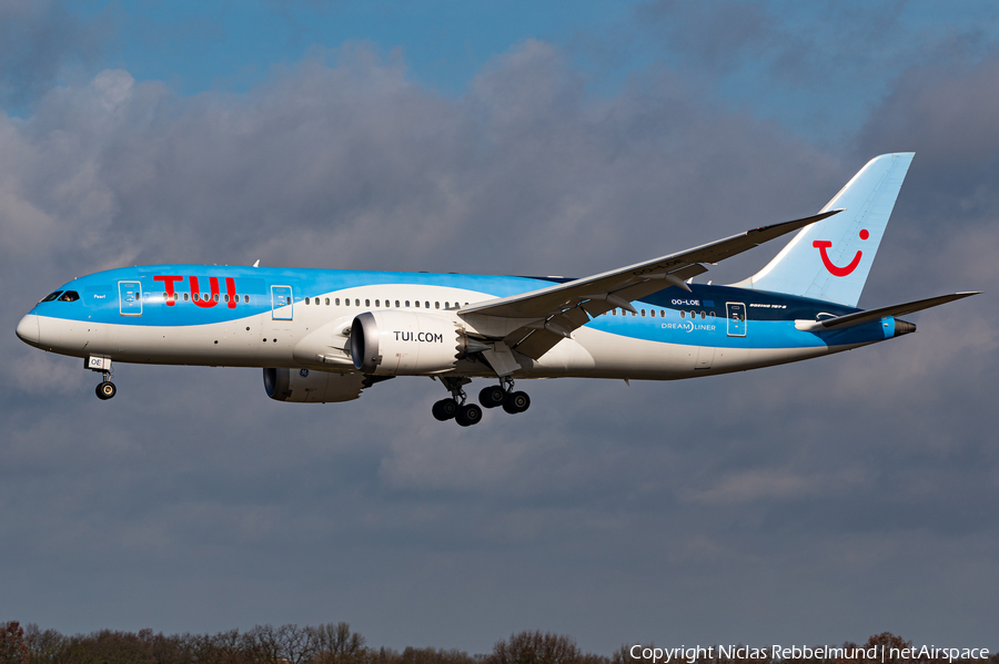 TUI Airlines Belgium Boeing 787-8 Dreamliner (OO-LOE) | Photo 439025