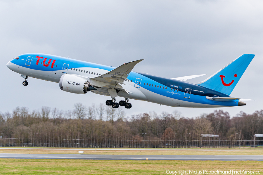 TUI Airlines Belgium Boeing 787-8 Dreamliner (OO-LOE) | Photo 439030