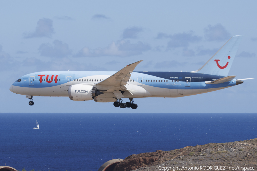 TUI Airlines Belgium Boeing 787-8 Dreamliner (OO-LOE) | Photo 596927