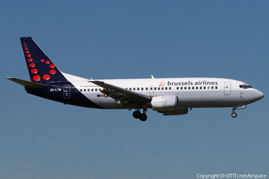 Brussels Airlines Boeing 737-3M8 (OO-LTM) | Photo 199766