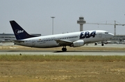 EuroBelgian Airlines (EBA) Boeing 737-3M8 (OO-LTM) at  Frankfurt am Main, Germany
