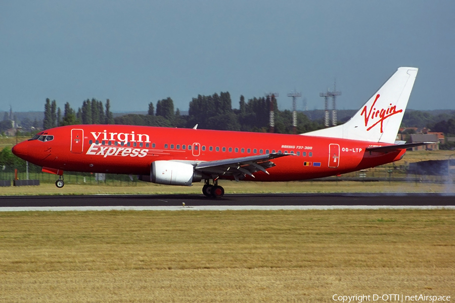Virgin Express Boeing 737-33A (OO-LTP) | Photo 360380