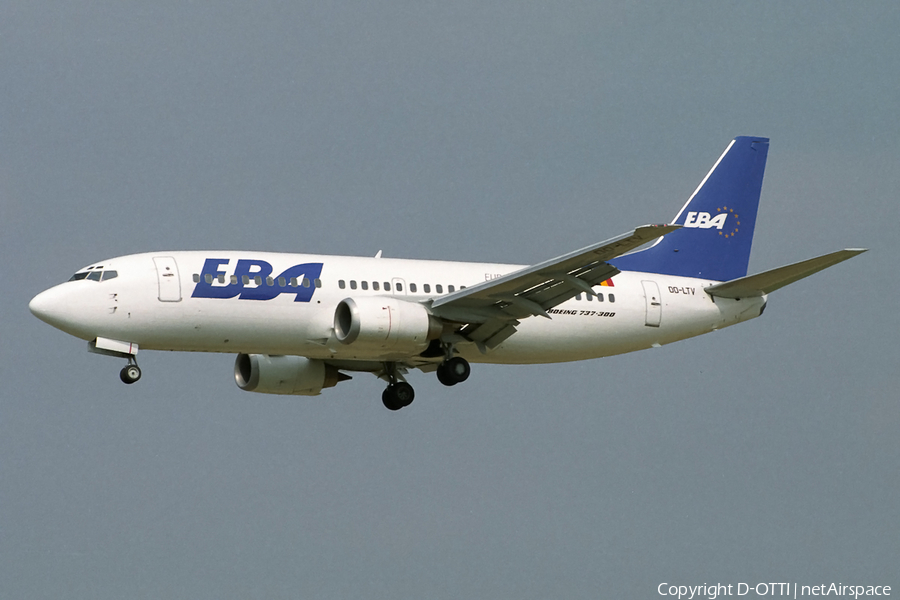 EuroBelgian Airlines (EBA) Boeing 737-3Y0 (OO-LTV) | Photo 145671