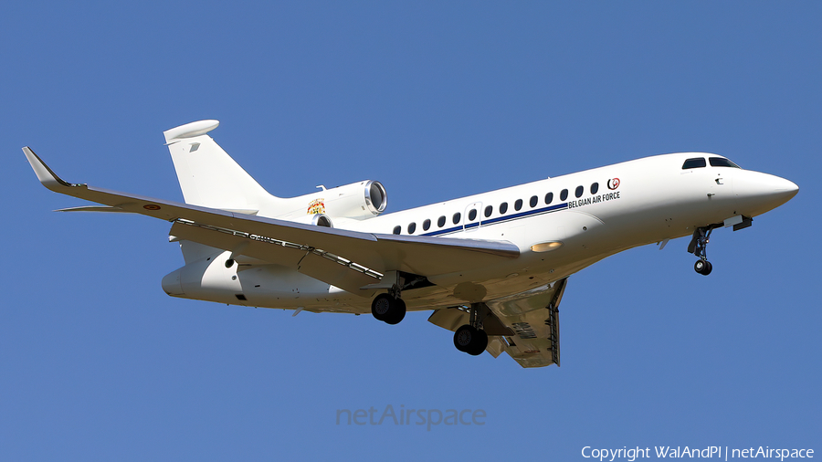 Belgian Air Force Dassault Falcon 7X (OO-LUM) | Photo 521549