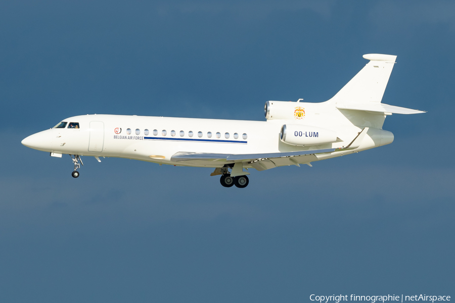 Belgian Air Force Dassault Falcon 7X (OO-LUM) | Photo 531937