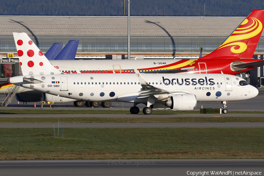 Brussels Airlines Airbus A320-251N (OO-SBD) | Photo 679775