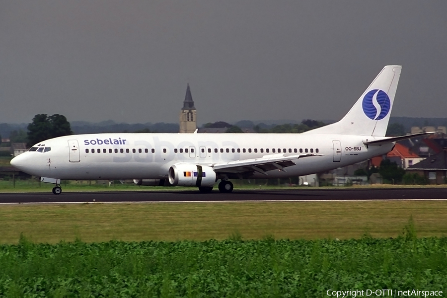Sobelair Boeing 737-46B (OO-SBJ) | Photo 259282