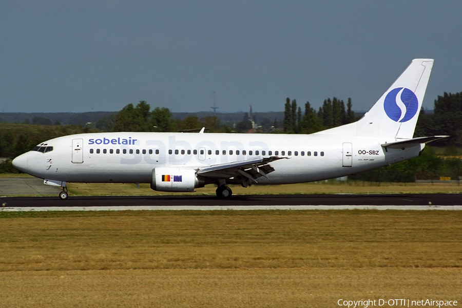 Sobelair Boeing 737-329 (OO-SBZ) | Photo 360392