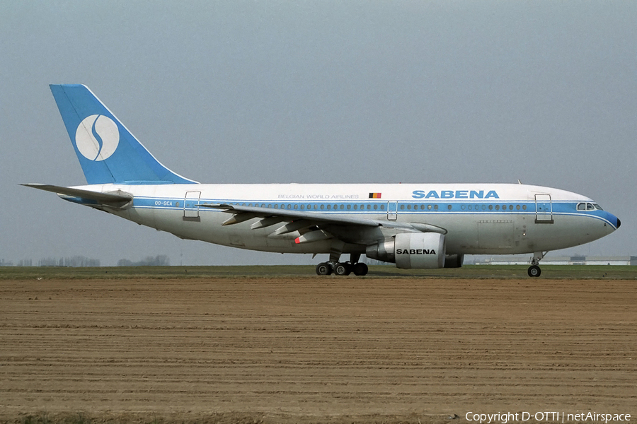 Sabena Airbus A310-222 (OO-SCA) | Photo 145674