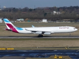 Eurowings (Brussels Airlines) Airbus A340-313X (OO-SCW) at  Dusseldorf - International, Germany