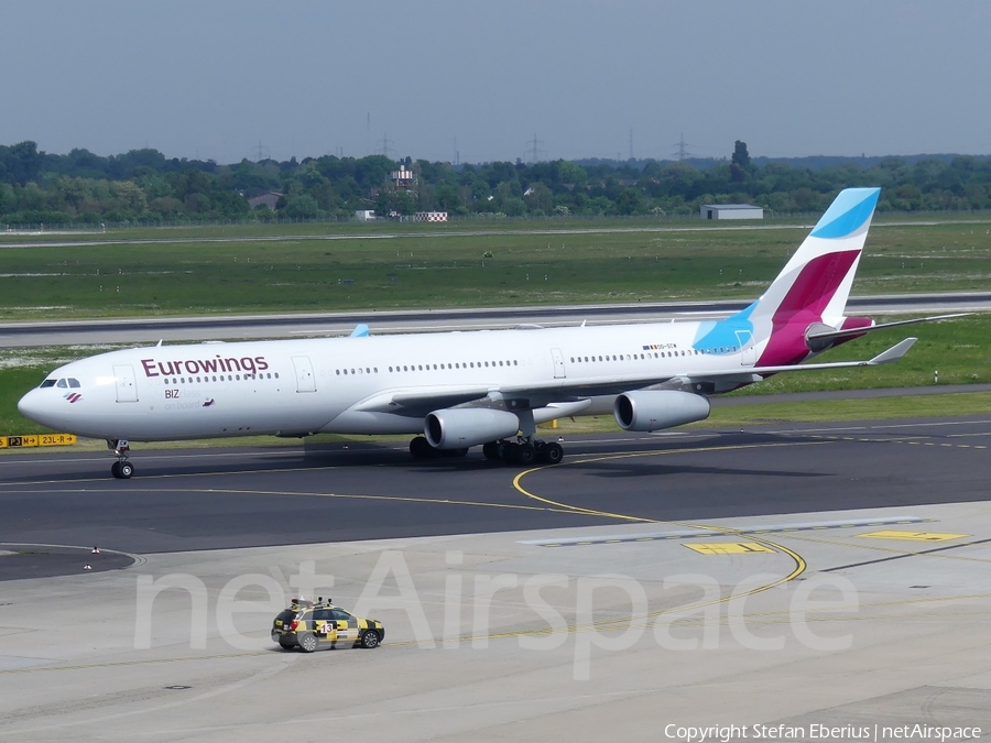 Eurowings (Brussels Airlines) Airbus A340-313X (OO-SCW) | Photo 244197