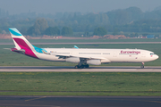Eurowings (Brussels Airlines) Airbus A340-313X (OO-SCW) at  Dusseldorf - International, Germany
