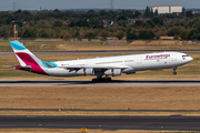 Eurowings (Brussels Airlines) Airbus A340-313X (OO-SCW) at  Dusseldorf - International, Germany