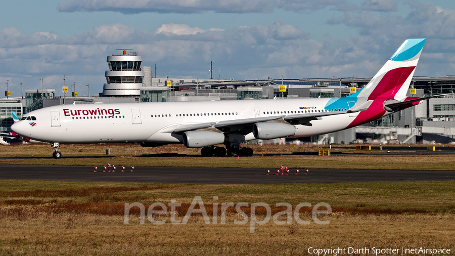 Eurowings (Brussels Airlines) Airbus A340-313X (OO-SCW) | Photo 260444