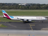 Eurowings (Brussels Airlines) Airbus A340-313X (OO-SCW) at  Dusseldorf - International, Germany