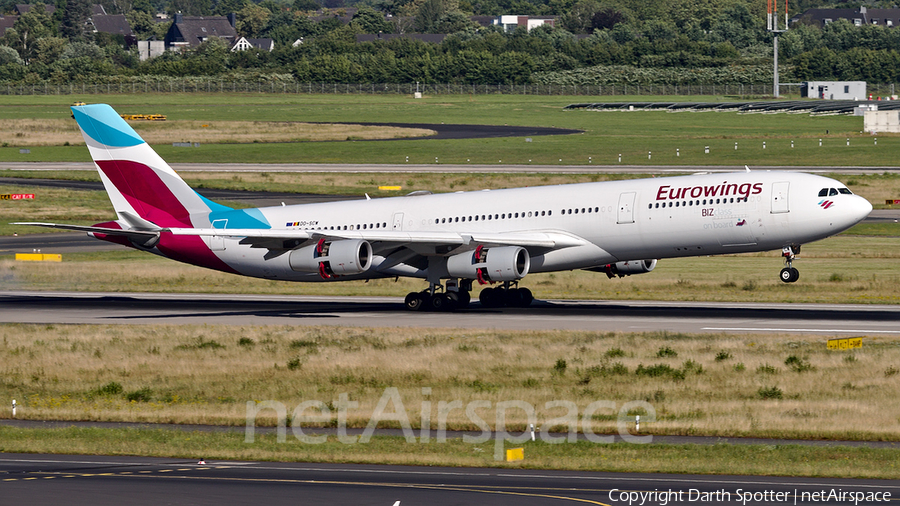Eurowings (Brussels Airlines) Airbus A340-313X (OO-SCW) | Photo 281877