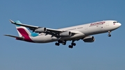 Eurowings (Brussels Airlines) Airbus A340-313X (OO-SCW) at  Dusseldorf - International, Germany