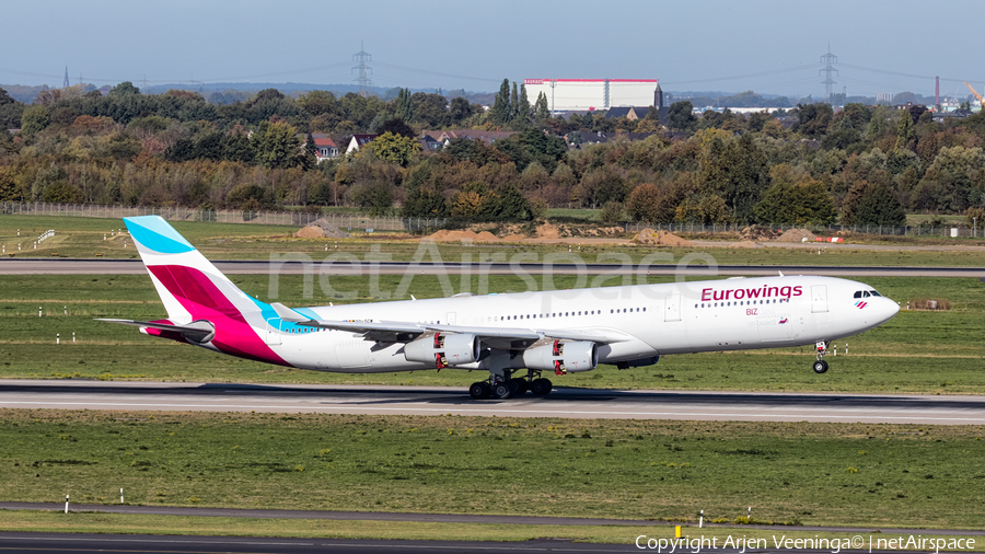 Eurowings (Brussels Airlines) Airbus A340-313X (OO-SCW) | Photo 289982