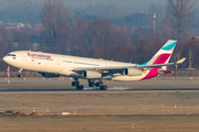 Eurowings (Brussels Airlines) Airbus A340-313X (OO-SCW) at  Dusseldorf - International, Germany