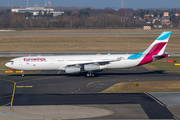 Eurowings (Brussels Airlines) Airbus A340-313X (OO-SCW) at  Dusseldorf - International, Germany