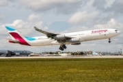 Eurowings (Brussels Airlines) Airbus A340-313X (OO-SCW) at  Miami - International, United States