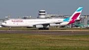 Eurowings (Brussels Airlines) Airbus A340-313X (OO-SCX) at  Dusseldorf - International, Germany