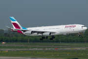 Eurowings (Brussels Airlines) Airbus A340-313X (OO-SCX) at  Dusseldorf - International, Germany