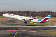 Eurowings (Brussels Airlines) Airbus A340-313X (OO-SCX) at  Dusseldorf - International, Germany