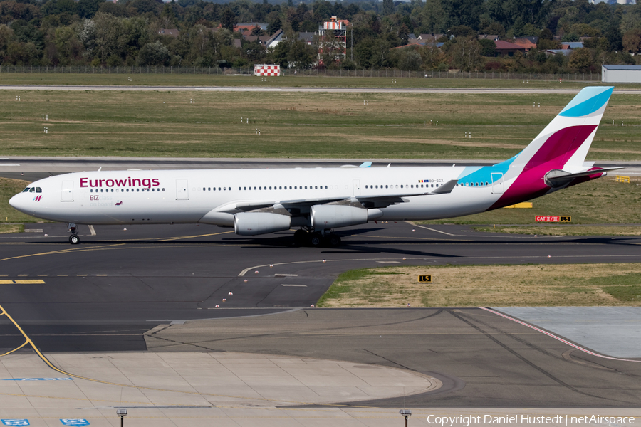 Eurowings (Brussels Airlines) Airbus A340-313X (OO-SCX) | Photo 425664