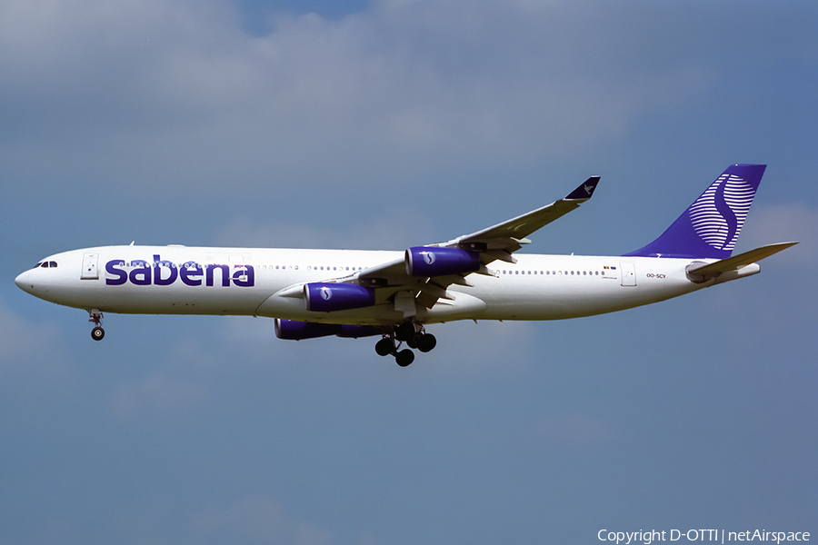Sabena Airbus A340-311 (OO-SCY) | Photo 417346