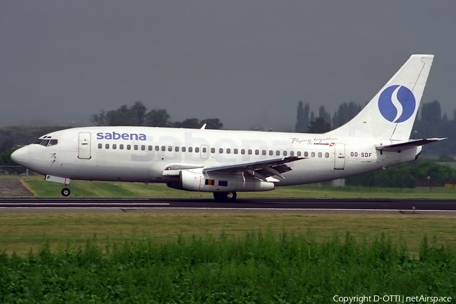 Sabena Boeing 737-229(Adv) (OO-SDF) | Photo 259267
