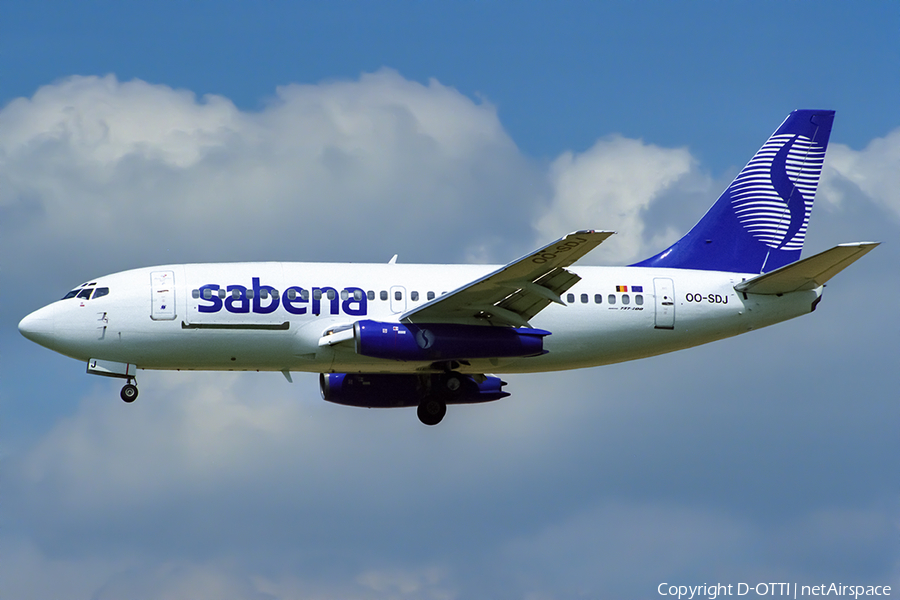 Sabena Boeing 737-229C(Adv) (OO-SDJ) | Photo 405262