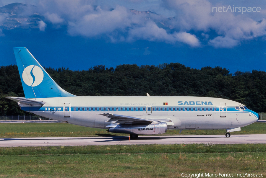 Sabena Boeing 737-229C(Adv) (OO-SDK) | Photo 329706