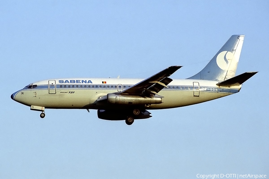 Sabena Boeing 737-229(Adv) (OO-SDN) | Photo 144162