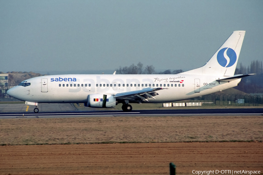 Sabena Boeing 737-329 (OO-SDW) | Photo 145493