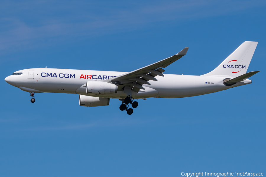 CMA CGM AirCargo (Air Belgium) Airbus A330-243F (OO-SEA) | Photo 518040